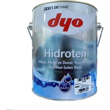 Dyo Hidroten Yarı Mat Sentetik Metal Ahşap Boyası 2,5 Litre
