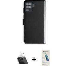 BUTİMAR'S Reno 5 Lite Siluet Işık Serisi - Şeffaf Pasifik Cam Ekran Koruyucu + Şeffaf Kamera Lens Koruma Cam