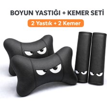 Brtshopping Agresif Oto Yastık ve Kemer Seti