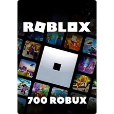 Roblox Gift Card - 700 Robux (Eur Eksiksik Tam Yüklenir)