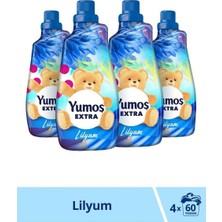 Yumoş Extra Lilyum Yumuşatıcı 4'lü Set