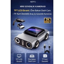 Neffo Mini Araç Kamerası Tft LCD Ekranlı | Öne Bakan Dash Cam |tf Kart Destekli Araç Içi Güvenlik Kamerası