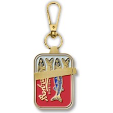 Barbour Sardine Tin Anahtarlık RE11 Sardine Tin