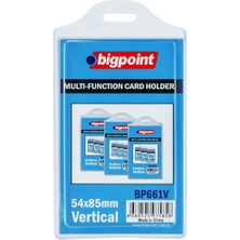 Kitabevimden Bigpoint Kart Kabı Çok Amaçlı Soft Dıkey 54X85 mm BP661V