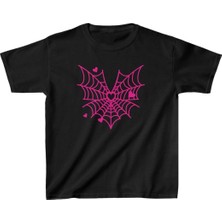 Velmora Fashion Baskılı T-Shirt - Siyah -