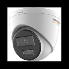 Hikvision Hıkvısıon DS-2CD1347G2H-LIUF, 4mpix, 2,8mm Lens, H265+, 30MT Gece Görüşü, Dahili Mikrofon, Color Vu Lite, Full Time Color, Dome Ip Kamera