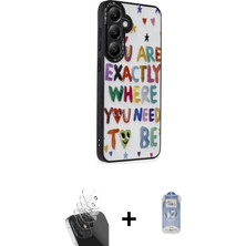 Galaxy A25 5g Odak Klasik Serisi - Siyah Joko Magic 5d Cam + Şeffaf Kamera Lens Koruma Cam