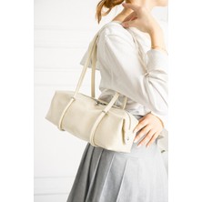 Valu Accessorize Kadın Çift Fermuar Detaylı Baget Omuz Çantası Jens