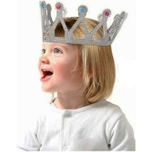 Kraliçe Tacı Gümüş Renk