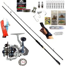 Okuma Safyre 4000 244CM 6-32GR Oslo Zen Pro Kıyı Spin Olta Takımı Seti