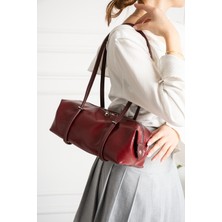 Valu Accessorize Kadın Çift Fermuar Detaylı Baget Omuz Çantası Jens