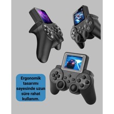 Orijinal 2025 S10 Gamepad 520 Oyunlu HDMI Tv Bağlantılı A Kalite Atari