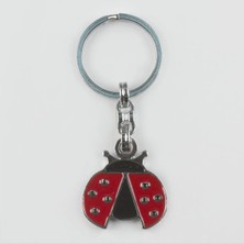 Ronanna Uğur Böceği Figürlü Metal Anahtarlık