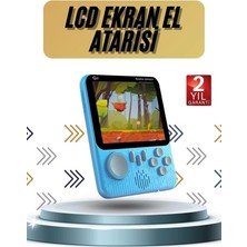 3.5 Inç Mini Atari Taşınabilir Oyun Konsolu 666 Adet Retro Oyun
