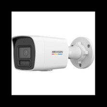 Hikvision Hıkvısıon DS-2CD1027G2H-LIUF, 2mpix, 2.8mm Lens, H265+, 30MT Gece Görüşü,color Vu Lite, Smart Hybrid Light,  Full Time Color, Dahili Mikrofon, Metal Kasa Bullet Ip Kamera