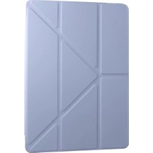 Sh Ticaret Galaxy X510 Tab S9 Fe 11 Kılıf Kalemlikli Mars Tablet Kılıfı - Lila