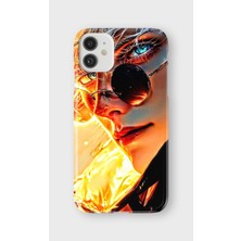 iPhone 11 Uyumlu Baskılı Şeffaf Telefon Kılıfı | Koleksiyon: Anime Style 1
