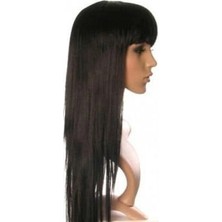 Zarif Fırsat Uzun Peruk Saç - Siyah