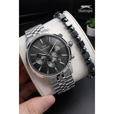 Slazenger 2 Yıl Garantili Iç Fonksiyonları Aktif 10 Atm Suya Dayanıklı Erkek Kol Saati FG.SL.1812.05