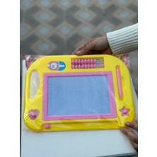 Manyetik Abaküslü ve Damgalı Yazı Tahtası 31X23 cm