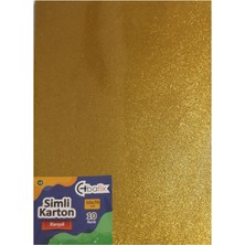 Kitabevimden Bafix Simli Karton 50X70 10 Renk Karışık-10-Pkt