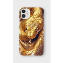 iPhone 11 Uyumlu Baskılı Şeffaf Telefon Kılıfı | Koleksiyon: Aesthetic Snake