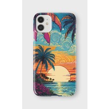 iPhone 11 Uyumlu Baskılı Şeffaf Telefon Kılıfı | Koleksiyon: Minimalist Style 5