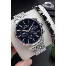 Slazenger 2 Yıl Garantili Iç Fonksiyonları Aktif 10 Atm Suya Dayanıklı Erkek Kol Saati FG.SL.1812.13