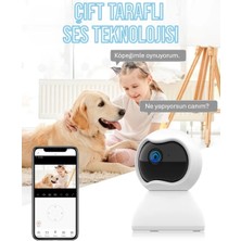 Çift Taraflı Ses Özellikli Wi-Fi Kamera