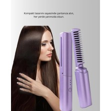 Isıtmalı Saç Düzleştirici Fırça – Kablosuz ve Hafif Tasarım