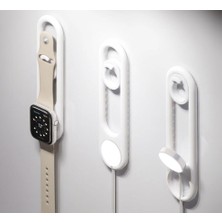 Noveria Tech Watch Akıllı Saat Duvar Tipi Şarj Standı – Pratik ve Yer Tasarruflu Askı Aparatı