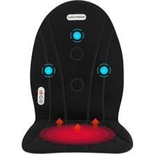 Blackbird Game Center Glr JB-618B Isıtmalı Masaj Minderi - 3 Motorlu Titreşimli Bel, Sırt Masaj Alet