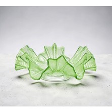 Felis Arte Hanmade Cam Şekerlik , Vintage ( Yeşil )