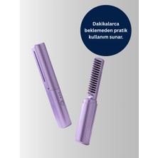 Taşınabilir Saç Düzleştirici Tarak – Ayarlanabilir Isı Kontrollü