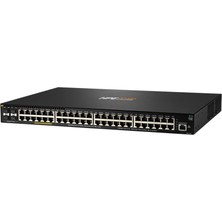 Hpe Aruba JL676A Cx 6100 48 Port Gıgabıt + 4X1GB Sfp Yönetilebilir Rackmount Swıtch