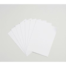 Esila Kağıtçılık 25 Adet Yapışkanlı Mat A4 Etiket Kartuşlu Mürekkepli Tüm Yazıcılara Uygun Sticker
