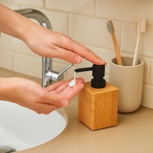 Büyük Ahşap Sıvı Sabunluk