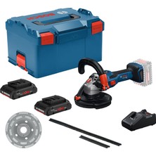 Bosch Gbr 18V-15 S 125 mm 2X4.0AH Procore Çift Akülü Taşlama