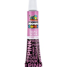 Kitabevimden Nova Color Guaj Boya Tüp 12 Li Pembe NC-124