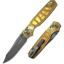 Kizer Pokiman cc | Clutch Lock™ | Clip Point | Four-Finger Full Grip | Clear Peı | Kizerv™ 3789A3
