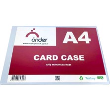 Kitabevimden Önder Tabela Poşeti (Afiş Muhafaza Kabı) Asetat A4