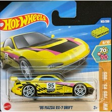 Hot Wheels Tekli Arabalar '95 Mazda Rx-7 Drift HYY95 ('70S Vs '90S)