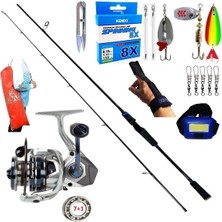 Okuma Safyre 4000 270CM 7-40GR Oslo Legend Turna Spin Olta Takımı Seti