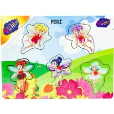 Ahşap Tutmalı Peri Kızı Puzzle
