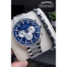 Slazenger 2 Yıl Garantili Iç Fonksiyonları Aktif 10 Atm Suya Dayanıklı Erkek Kol Saati FG.SL2602.390