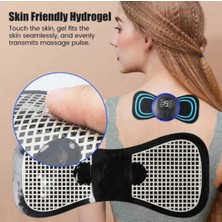 Şarjlı Kelebek Ems Boyun Omuz Kol Sırt Elektrikli Masaj Bantı Kas Stimülatörü Aleti