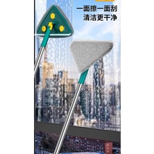 2 Bezli Üçgen Çek Çekli Mop Islak Mendil Uyumlu