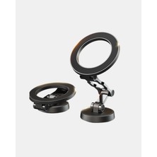 360° Dönebilen Katlanır Manyetik Araç Telefon Tutucu – Magsafe Uyumlu, Kompakt ve Şık Tasarım