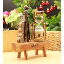 Dekoratif Keman Tasarımlı Kum Saati