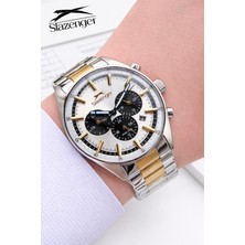 Slazenger 2 Yıl Garantili Iç Fonksiyonları Aktif 10 Atm Suya Dayanıklı Erkek Kol Saati FG.SL2602.230